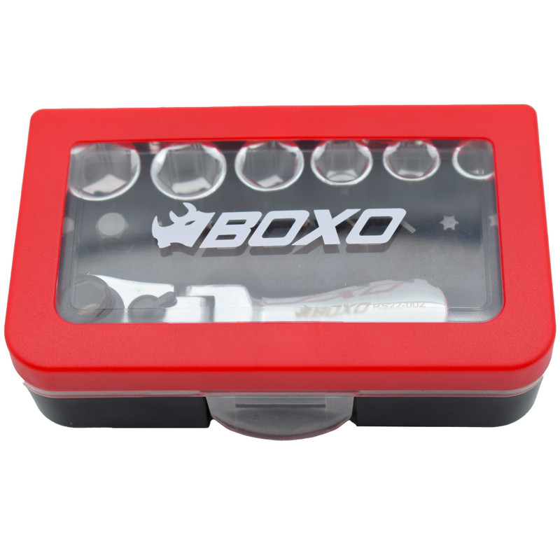 آچار و سری بکس بوکسو مدل P502 مجموعه 18 عددی