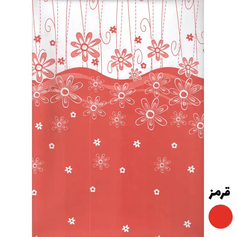 کاغذ کادو طرح گل کد KH611 بسته 5 عددی