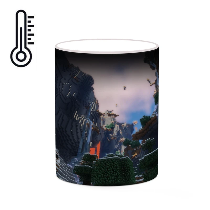 ماگ حرارتی کاکتی طرح ماینکرافت minecraft مدل mgh41332