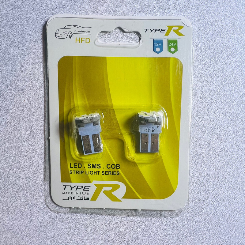 لامپ پلاک خودرو تایپر مدل 10smd-P بسته دو عددی