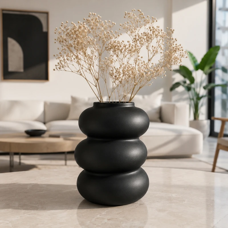 گلدان دکوری مدل sfera مینیمال 