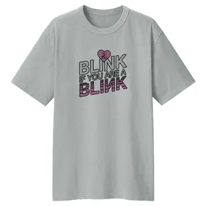 تی شرت لانگ آستین کوتاه  زنانه مدل بلک پینک  کد LL117 رنگ طوسی