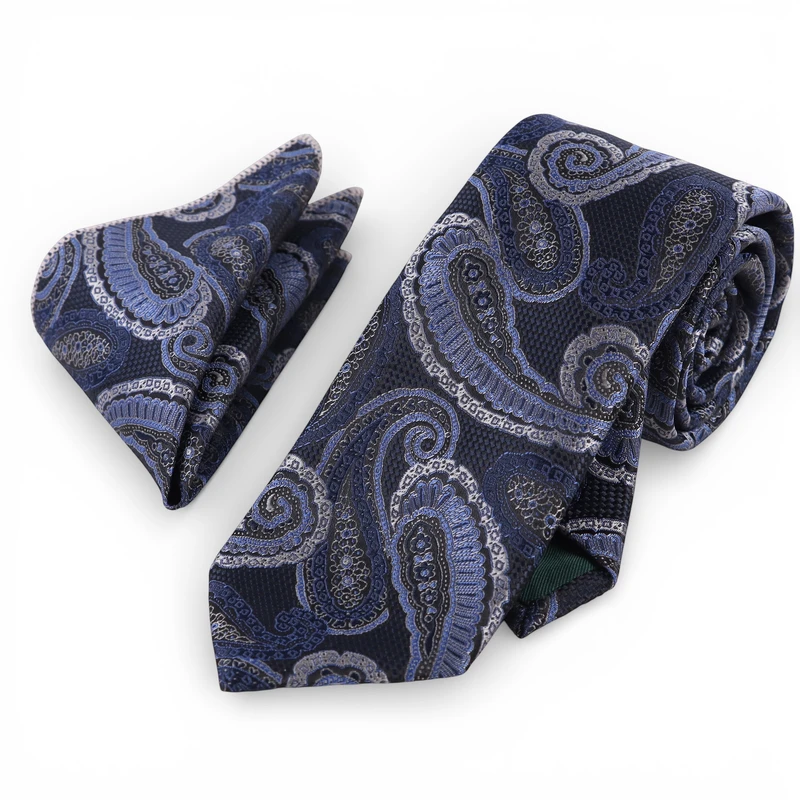 کراوات و دستمال جیب مردانه نسن مدل V59