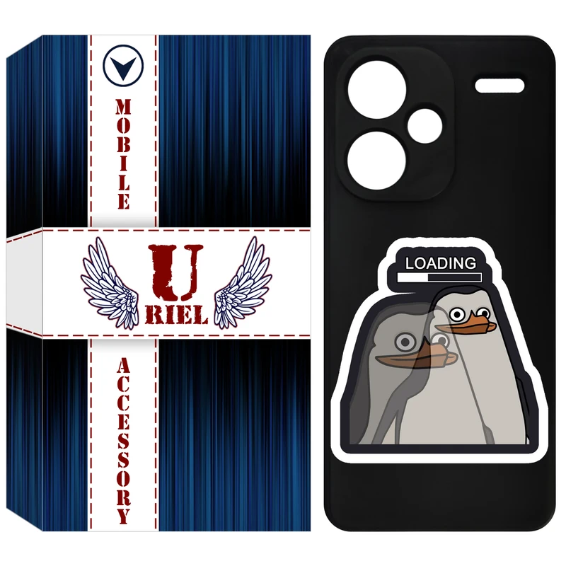 کاور یوریل مدل KSH کد 84 طرح Loading مناسب برای گوشی موبایل شیائومی Redmi Note 13 Pro Plus