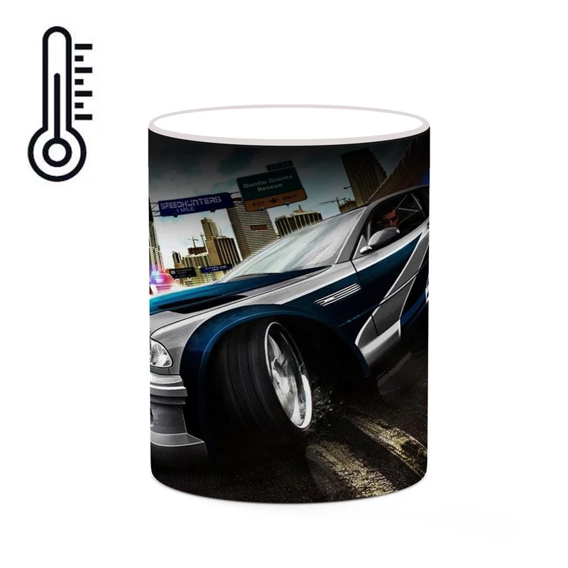 ماگ حرارتی کاکتی مدل بازی Need For Speed کد mgh29695