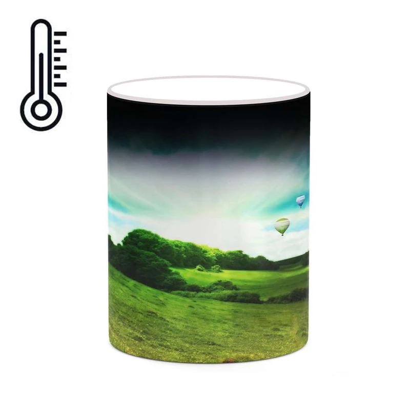 ماگ حرارتی کاکتی مدل منظره کد mgh20723