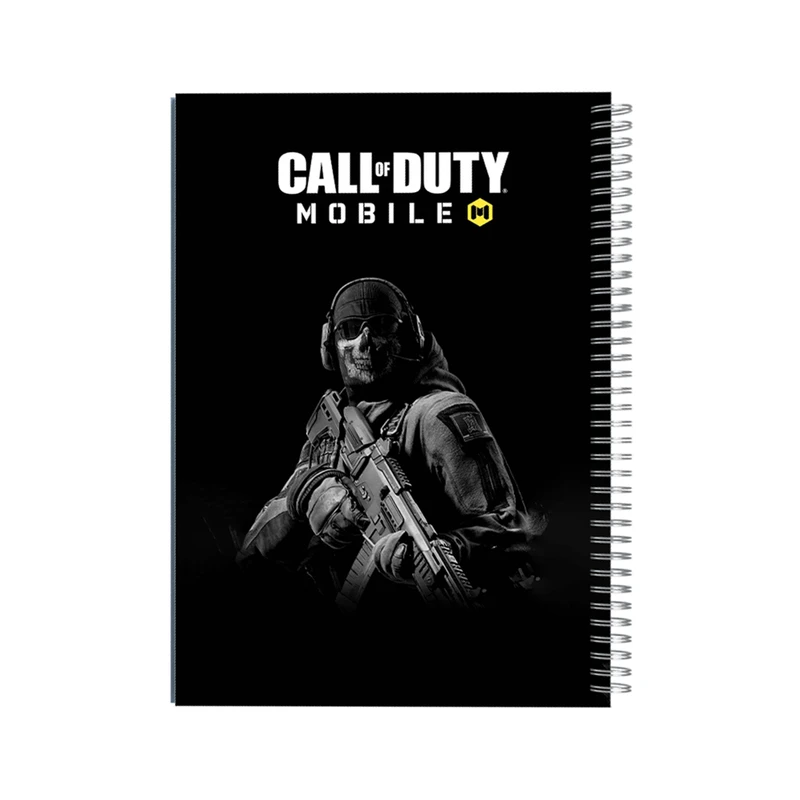 دفتر مشق 100 برگ مدل کالاف طرح گوست کد CG01