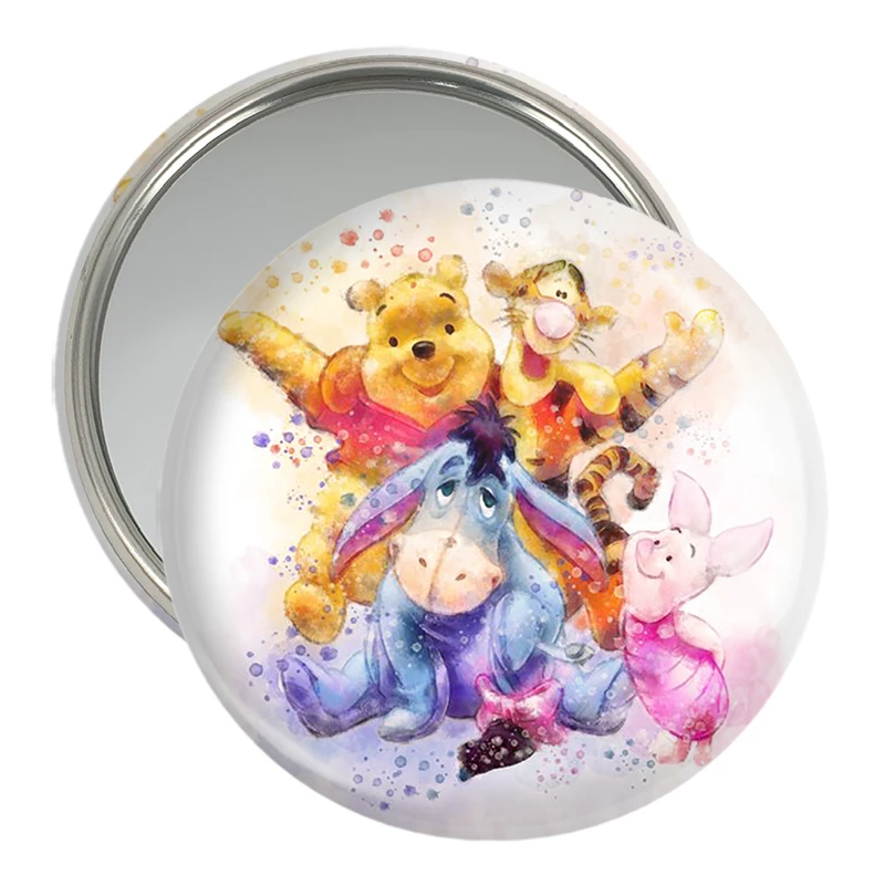 آینه جیبی خندالو مدل خرس پو Winnie The Pooh  کد 1592