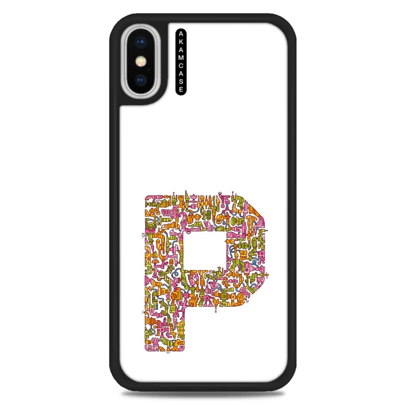 کاور آکام مدل AMC-WAXSM-ALPHADOODLEBET-16 مناسب برای گوشی موبایل اپل iPhone Xs Max