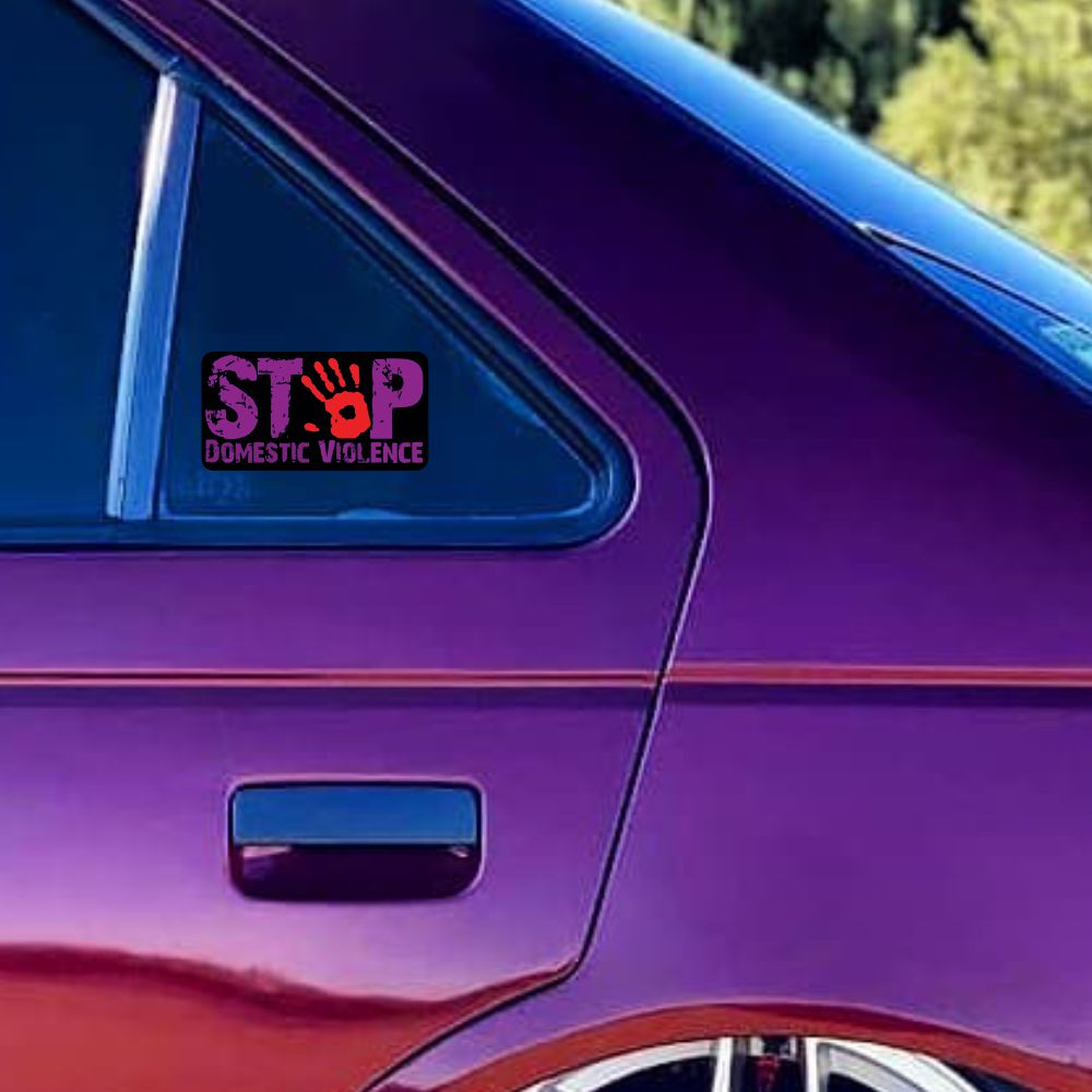 برچسب بدنه خودرو رایسان طرح stop  کد SS001