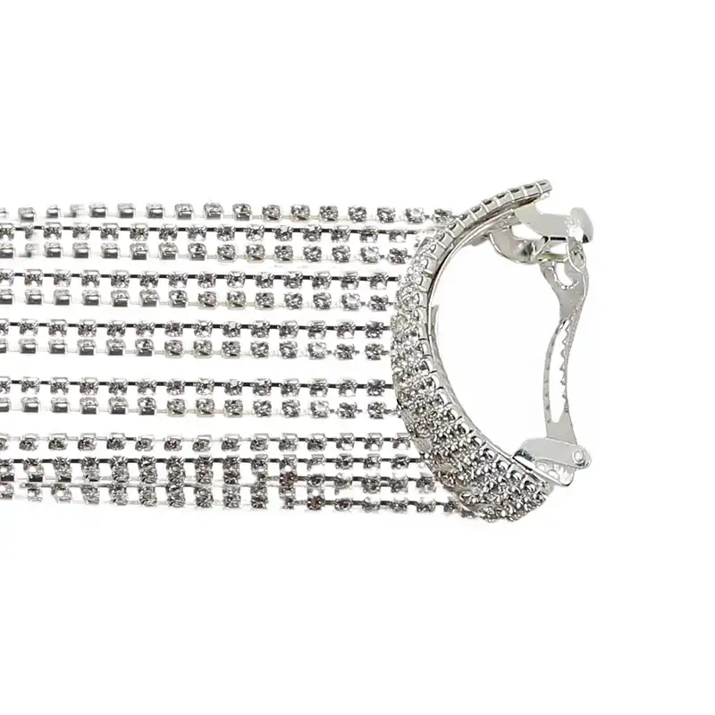 گیره مو زنانه مدل فرانسوی آویزدار آبشاری کد 107000500