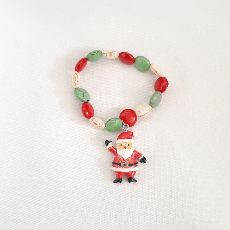 دستبند دخترانه مدل کریسمس GM130 دستبند دخترانه مدل کریسمس GM130