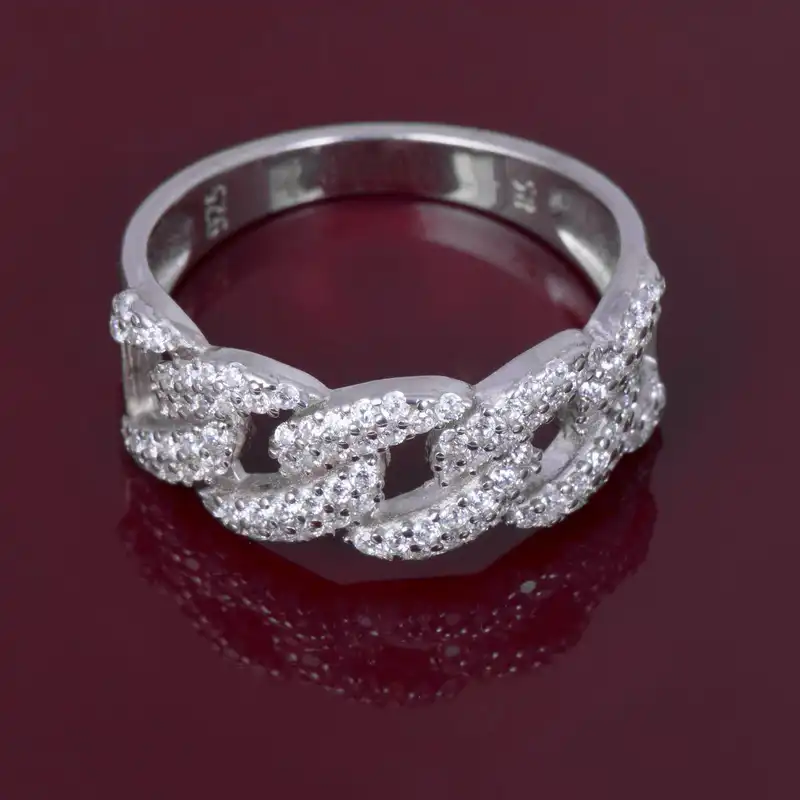 انگشتر نقره زنانه مدل AMT_R083