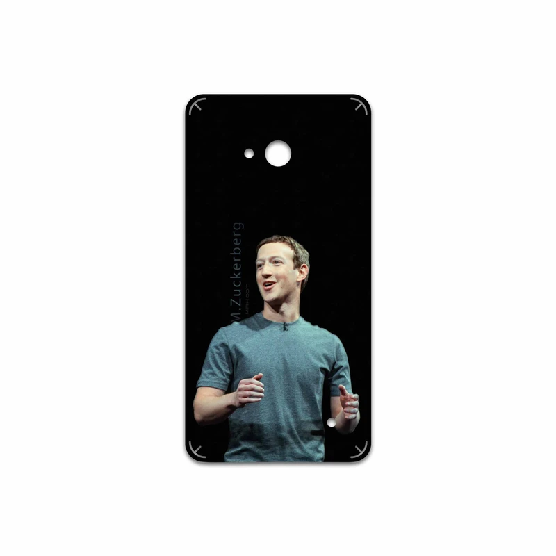 برچسب پوششی ماهوت مدل Mark Zuckerberg مناسب برای گوشی موبایل مایکروسافت Lumia 640