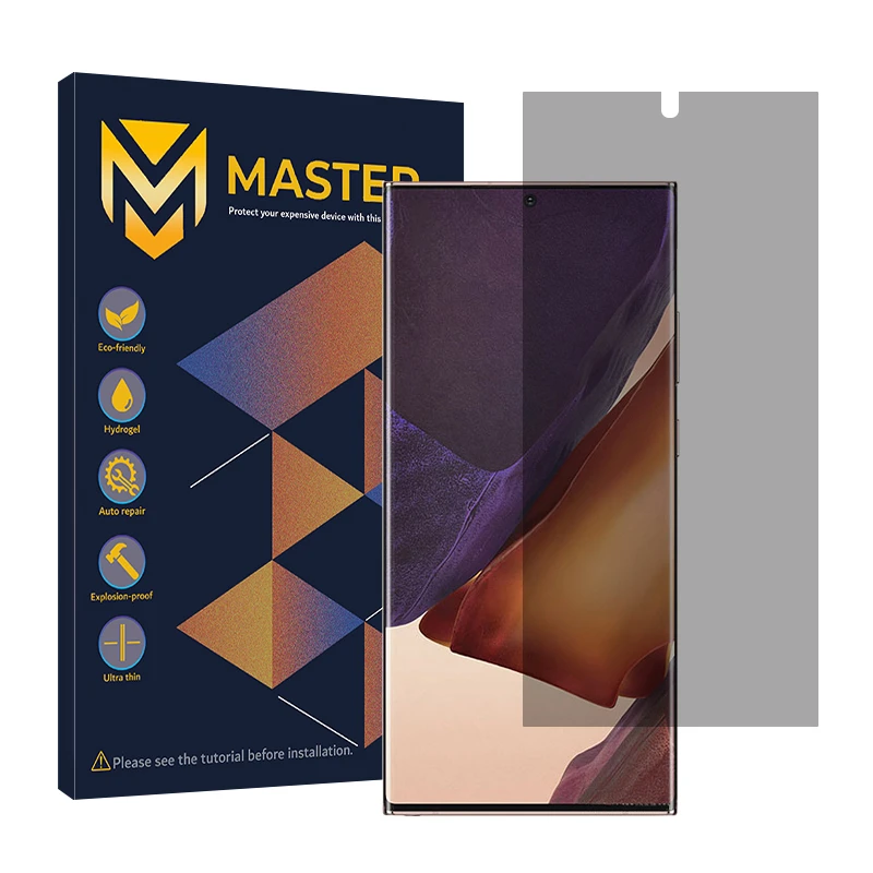 محافظ صفحه نمایش حریم شخصی مستر مدل Resistant مناسب برای گوشی موبایل سامسونگ Galaxy Note20 Ultra
