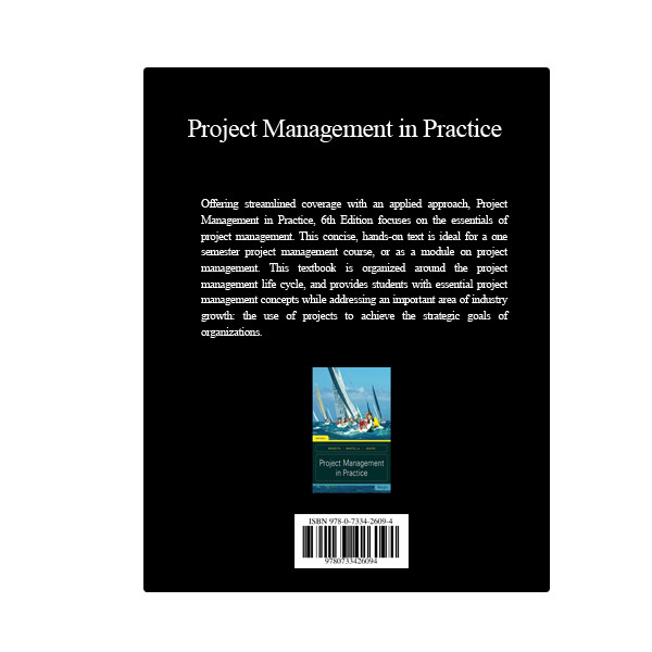 کتاب Project Management in Practice اثر جمعی از نویسندگان انتشارات نبض دانش کتاب Project Management in Practice اثر جمعی از نویسندگان انتشارات نبض دانش