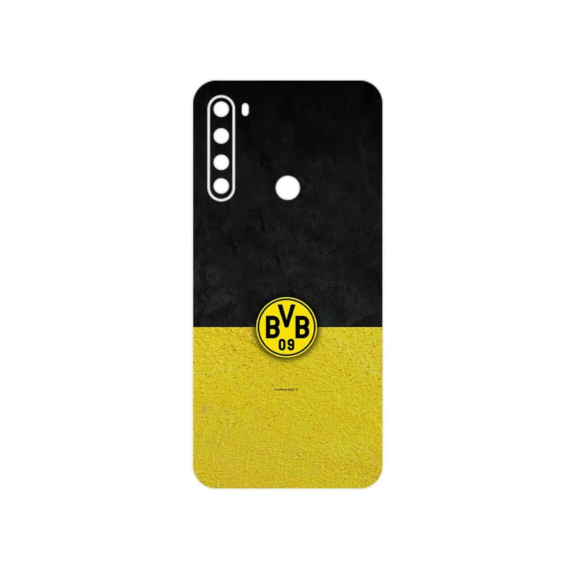 برچسب پوششی ماهوت مدل Borussia Dortmund FC مناسب برای گوشی موبایل شیائومی Redmi Note 8 2021