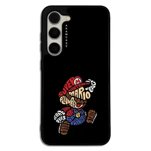 AKAM AMC-WSGS23-SUPER MARIO1 Cover For Samsung Galaxy S23