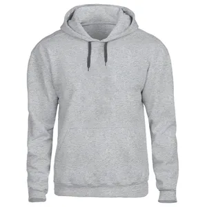 هودی مردانه مدل SIMPLE کد DJ000 رنگ طوسی