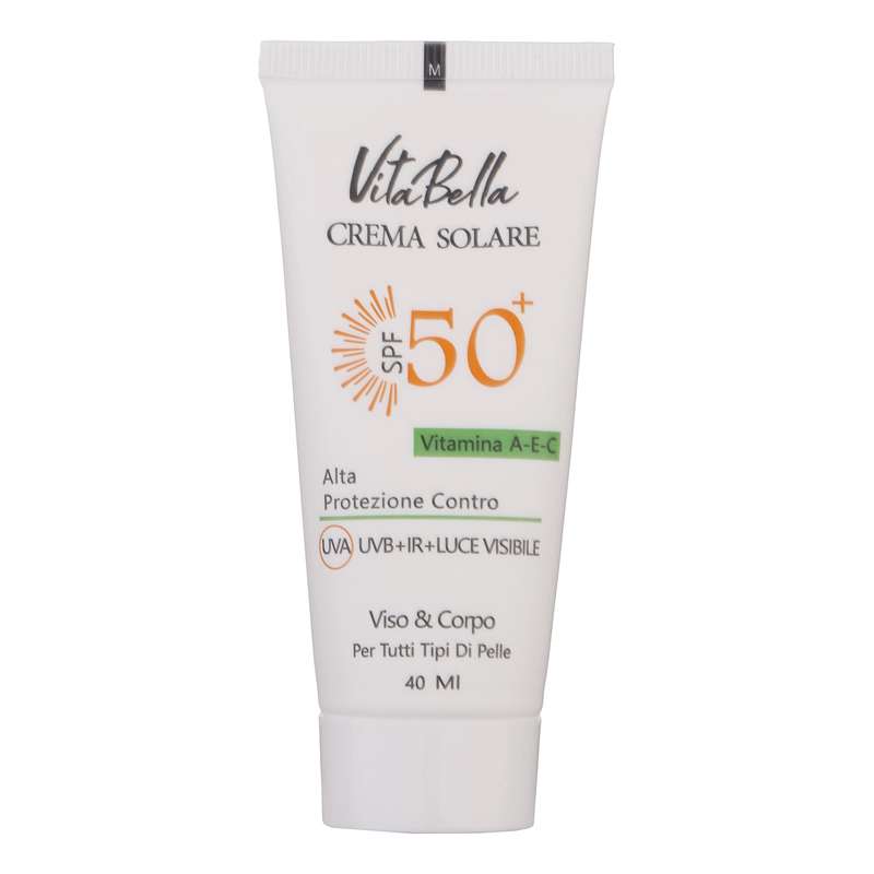کرم ضد آفتاب بدون رنگ ویتابلا مدل SPF50 محافظ UVA ،UVB، مناسب انواع پوست حجم 40 میلیلیتر کرم ضد آفتاب بدون رنگ ویتابلا مدل SPF50 محافظ UVA ،UVB، مناسب انواع پوست حجم 40 میلیلیتر