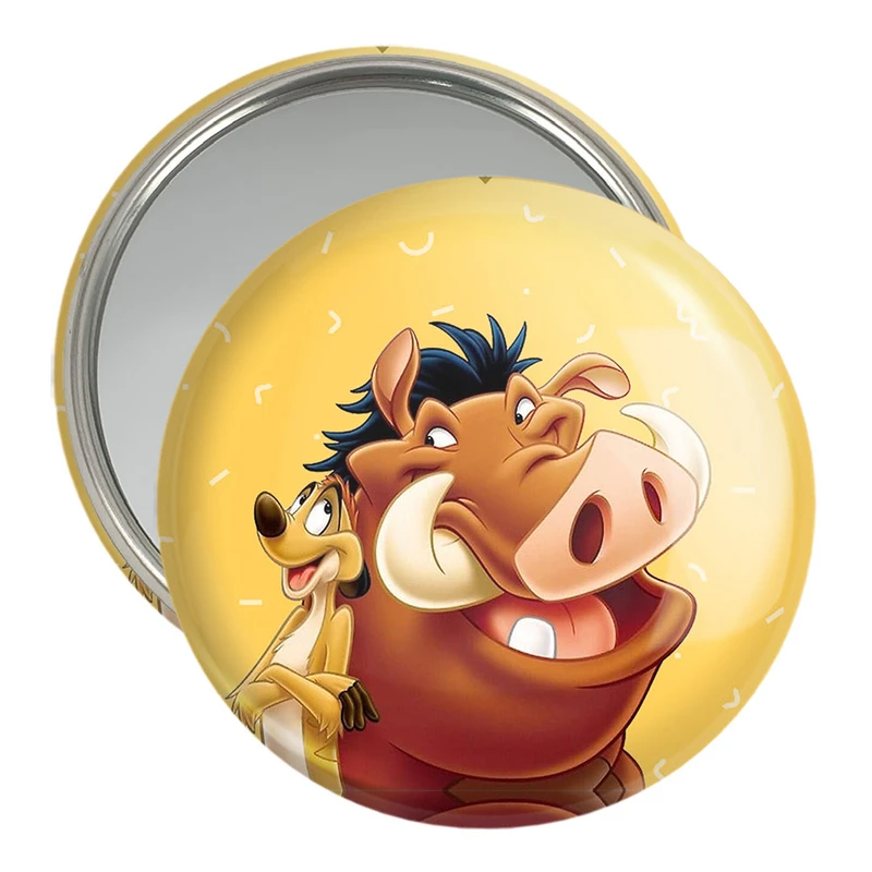 آینه جیبی خندالو مدل شیرشاه Lion King  کد 10688