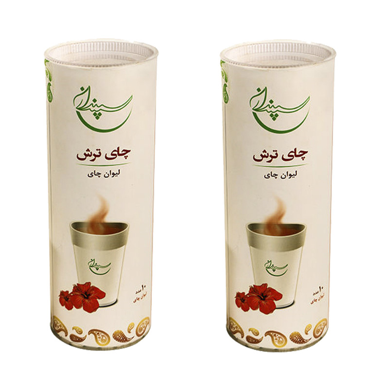 چای ترش لیوانی سپندان - دو بسته 10 عددی
