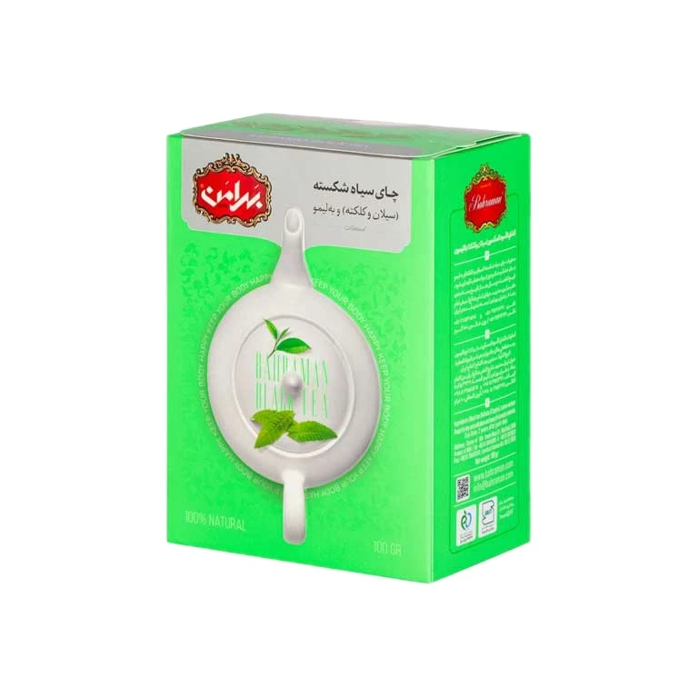 چای سیاه به لیمو بهرامن - 100 گرم