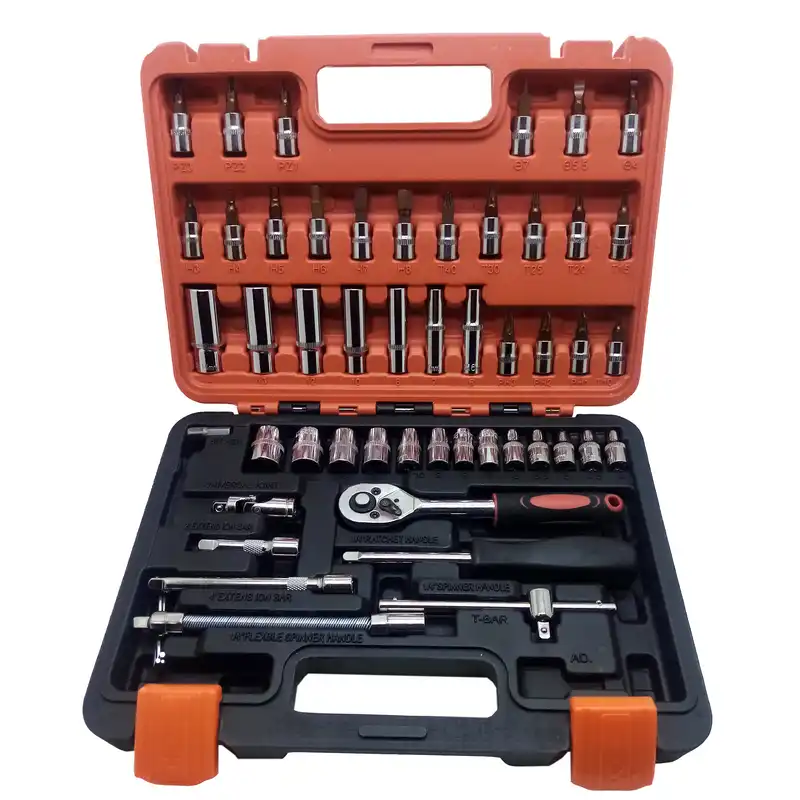 آچار بکس و سری بکس مدل DF530 مجموعه 53 عددی