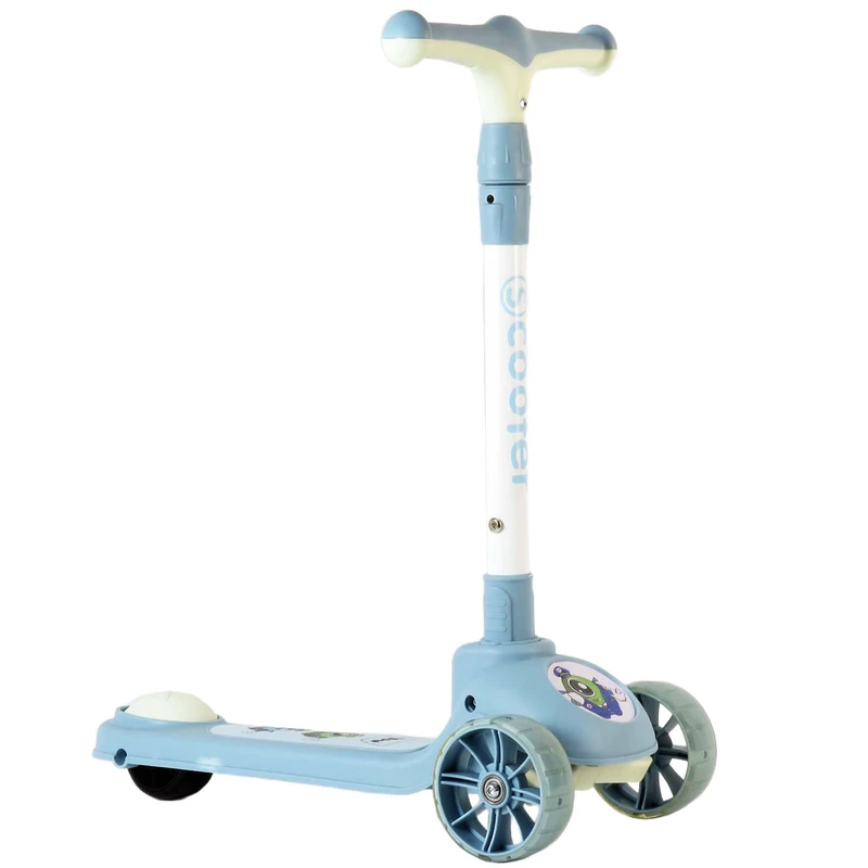 اسکوتر کودک اسکوتر مدل موزیکال چراغدار plankton کد 1974  ظرفیت وزنی 50 کیلوگرم