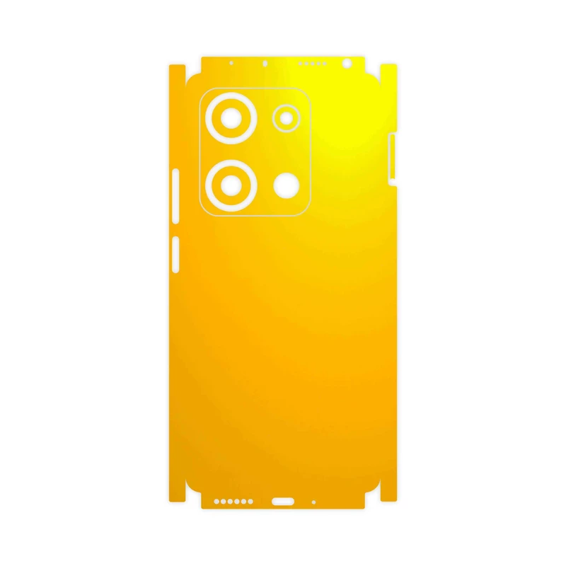 برچسب پوششی ماهوت مدل Matte-Deep-Mustard-FullSkin مناسب برای گوشی موبایل شیائومی Redmi Note 14S