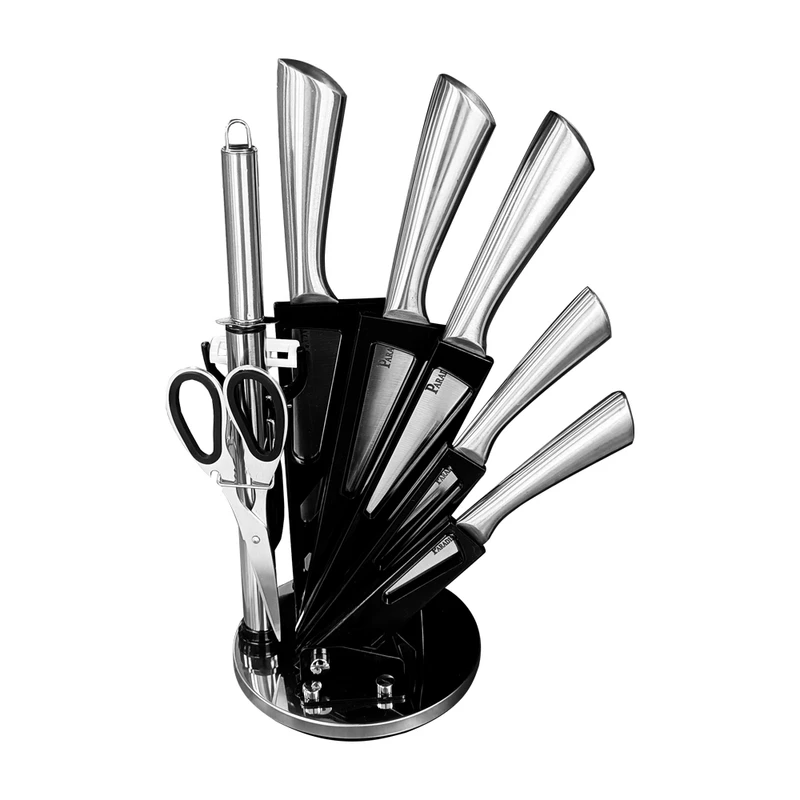 سرویس چاقو آشپزخانه 8 پارچه پارادایس مدل HS-1000