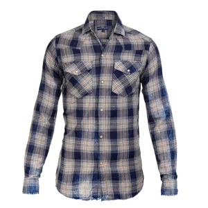 پیراهن آستین بلند مردانه مدل 4khoneJINbeyro