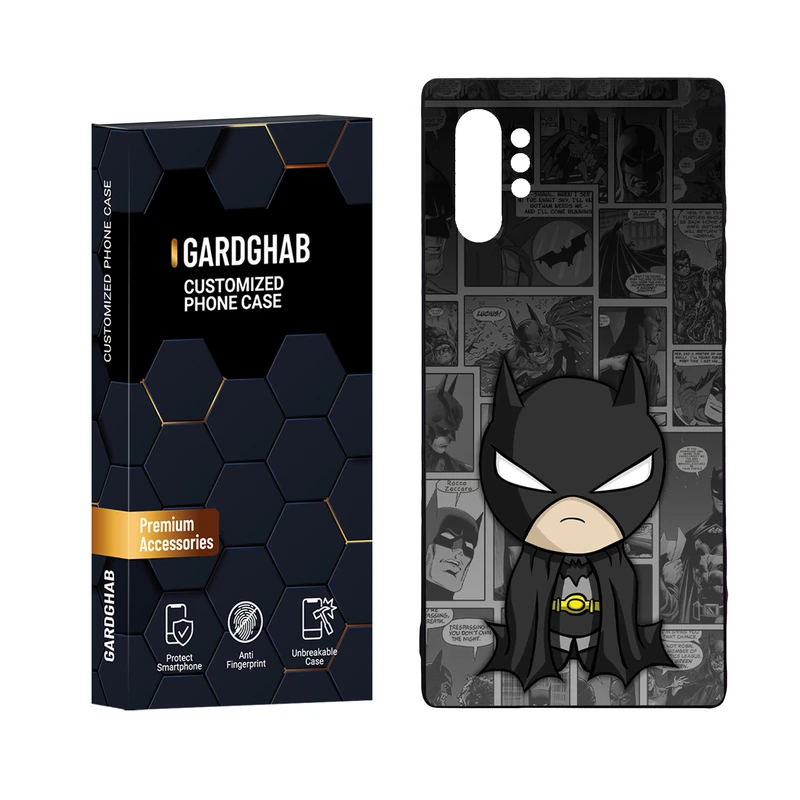 کاور گارد قاب مدل دورژله ای پشت گلس پسرانه مناسب برای گوشی موبایل سامسونگ Galaxy Note 10 Plus