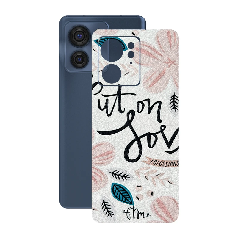 برچسب پوششی ریمکس مدل Leth طرح put on love مناسب برای گوشی موبایل موتورولا Edge 40