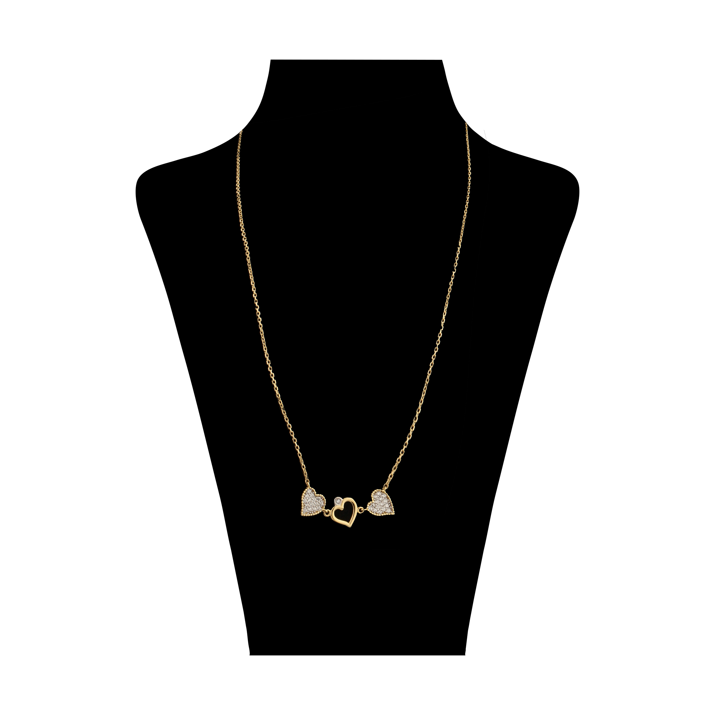 گردنبند طلا 18 عیار زنانه مایا ماهک مدل MM1598