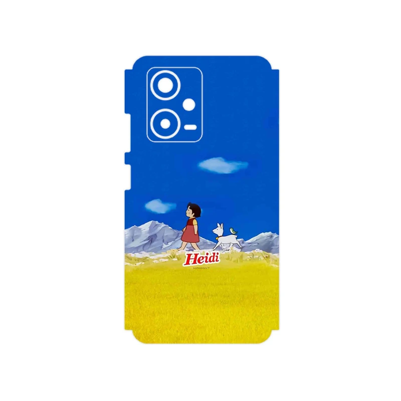 برچسب پوششی ماهوت مدل Heidi Girl of the Alps مناسب برای گوشی موبایل شیائومی Redmi Note 12 Pro Plus