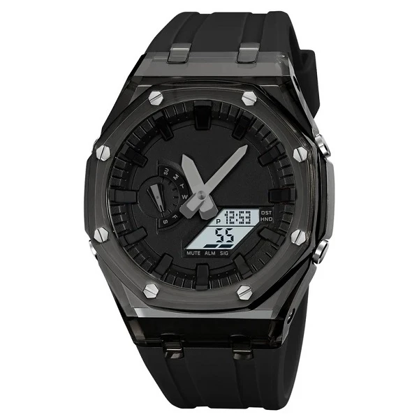 ساعت مچی عقربه ای مدل موتور پمپی کد E20-2100