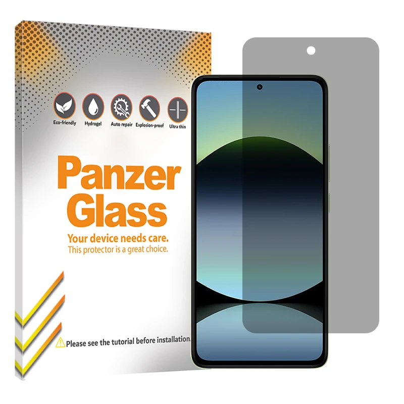 محافظ صفحه نمایش حریم شخصی پنزر گلس مدل Resistant مناسب برای گوشی موبایل شیائومی Redmi Note 14 4G 