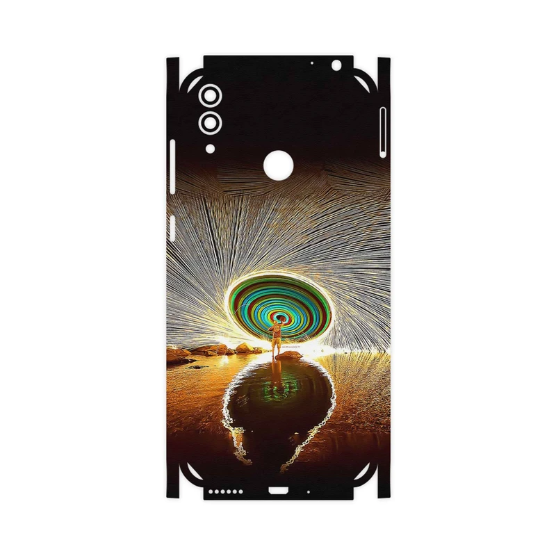 برچسب پوششی ماهوت مدل Night Light Fountain-FullSkin مناسب برای گوشی موبایل آنر 8C