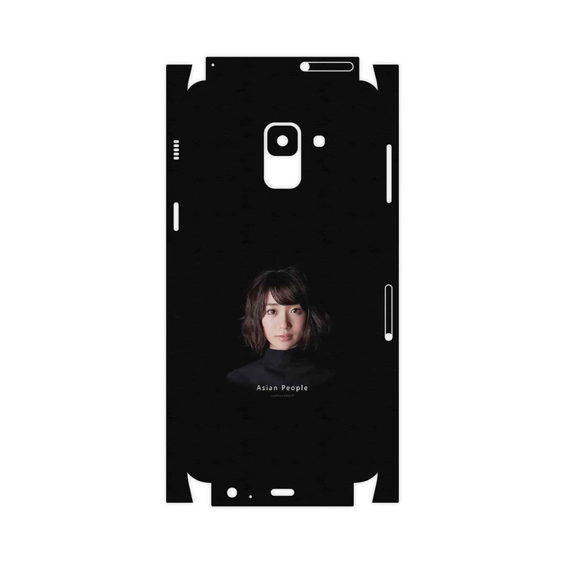 برچسب پوششی ماهوت مدل Portrait of an Asian Woman-FullSkin مناسب برای گوشی موبایل سامسونگ Galaxy A8 2018