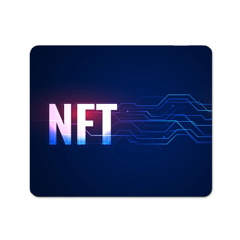 ماوس پد پاد آفرین مدل ان اف تی کریپتو فارکس تریدر ارزدیجیتال کد P373 سایز 19*24 سانتی متر