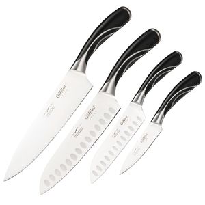 نقد و بررسی چاقو آشپزخانه جی فی نی کد 02 مجموعه 4 عددی توسط خریداران