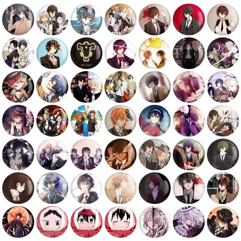 مگنت خندالو مدل انیمه سگ های ولگرد بانگو کد 77 بسته 49 عددی