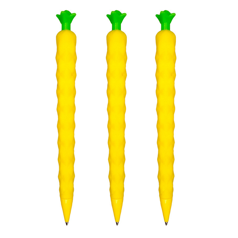 مداد نوکی 0.7 میلی متری طرح آناناس بسته 3 عددی
