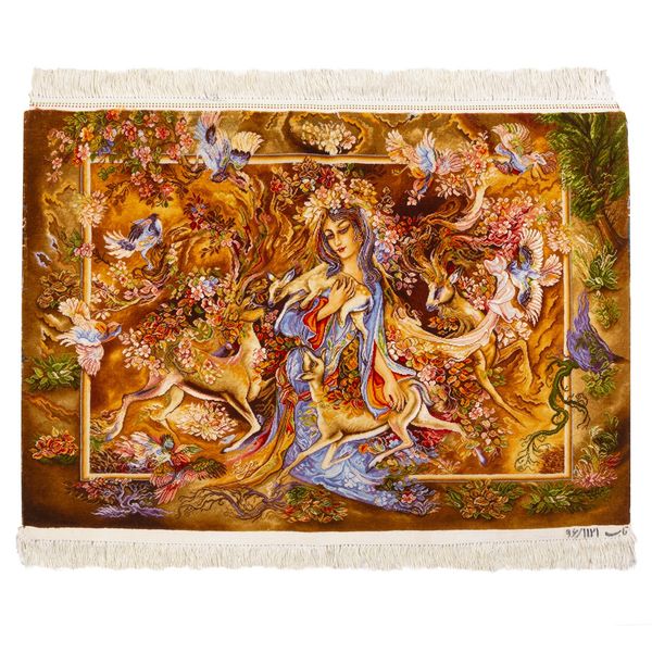 فرش دستباف دیوارکوب سی پرشیا مدل گرمای عشق کد 793003