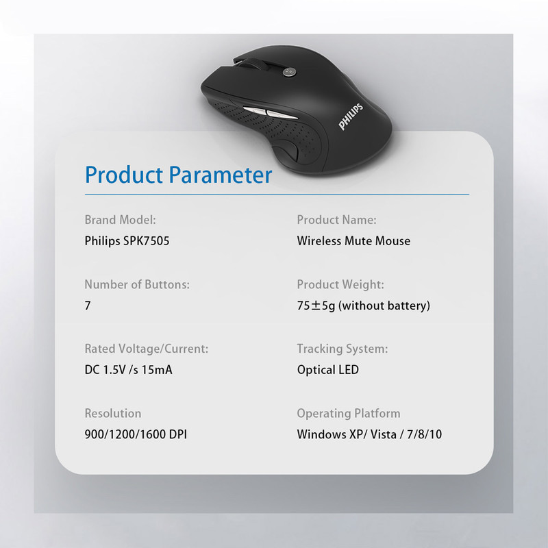 ماوس فیلیپس مدل M505 2