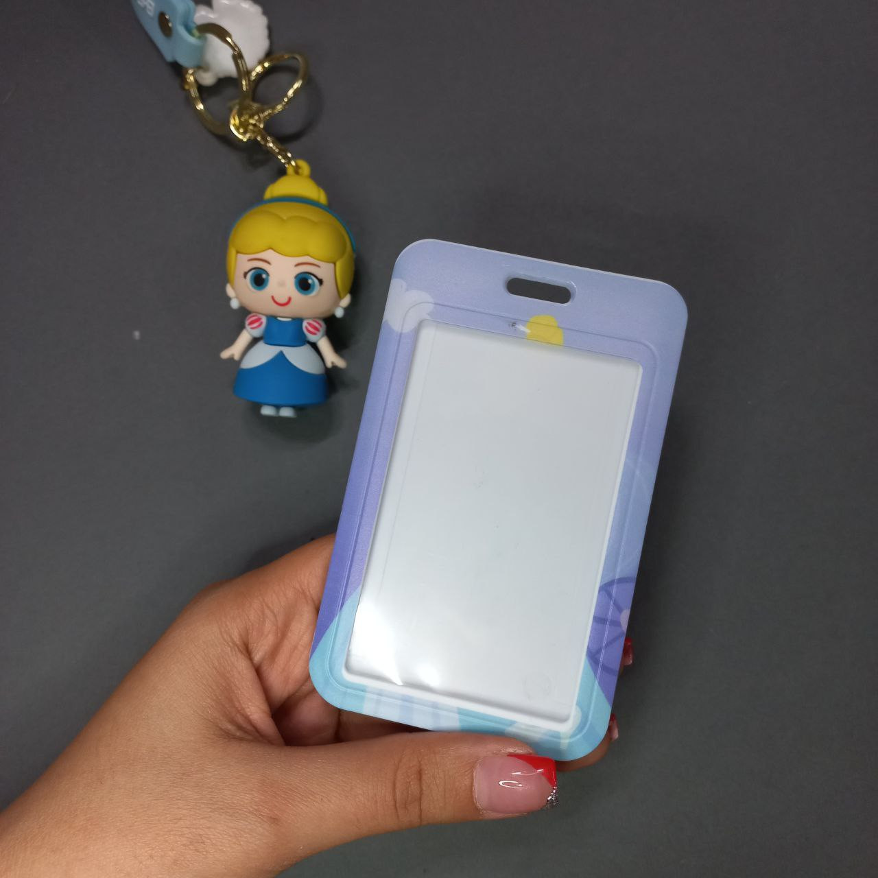 جاکلیدی دخترانه طرح دختر به همراه جاکارتی