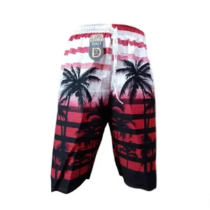 شلوارک مردانه مدل هاوایی