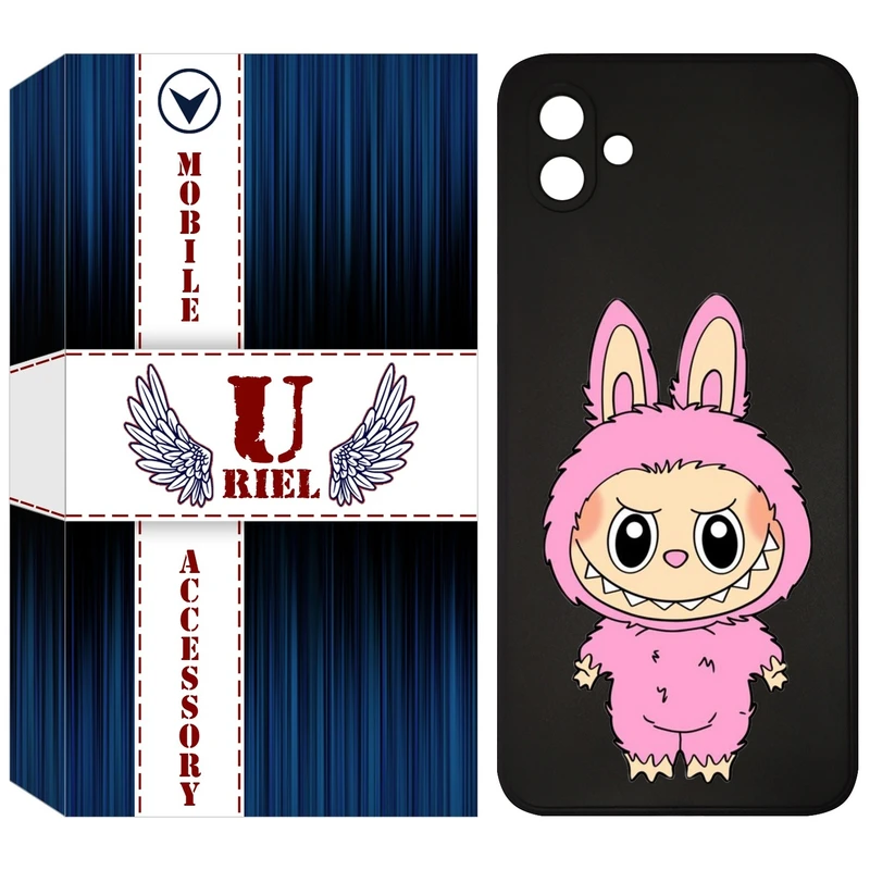 کاور یوریل قاب مدل KSH کد 129 طرح عروسک لبوبو مناسب برای گوشی موبایل سامسونگ Galaxy A05