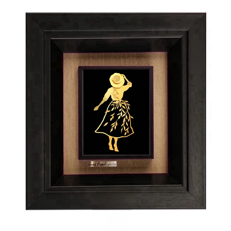 تابلو طلاکوب زرکات طرح نهال مدل F317